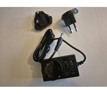 12V 2A Interchangeable UK/ EU Power Adapter